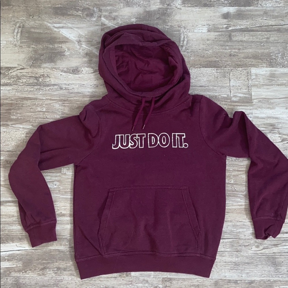 Purple Nike sweatshirt